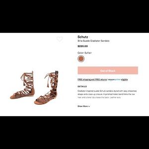 Schutz Billa Gladiator Sandals